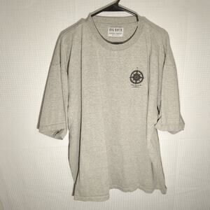 Big Rock Outdoor Sports Mountain Biking Tee XL Compass Graphic USA Made Shirt